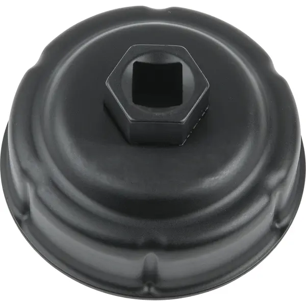 Cloche pour filtre à huile 3/8", diamètre 76,0 mm / 6 rainures