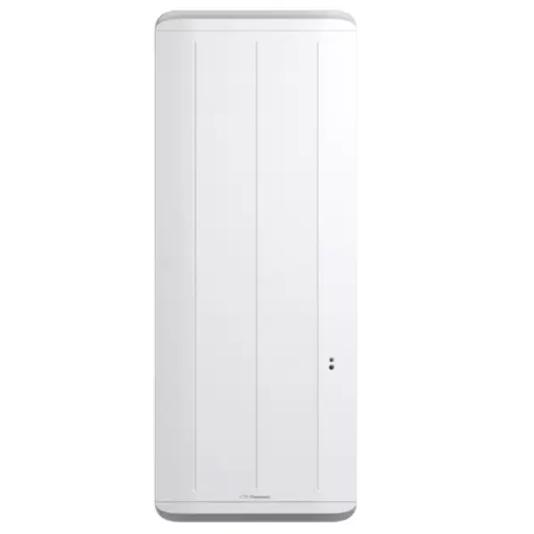 Radiateur électrique connecté à inertie Équateur 3 Vertical Blanc