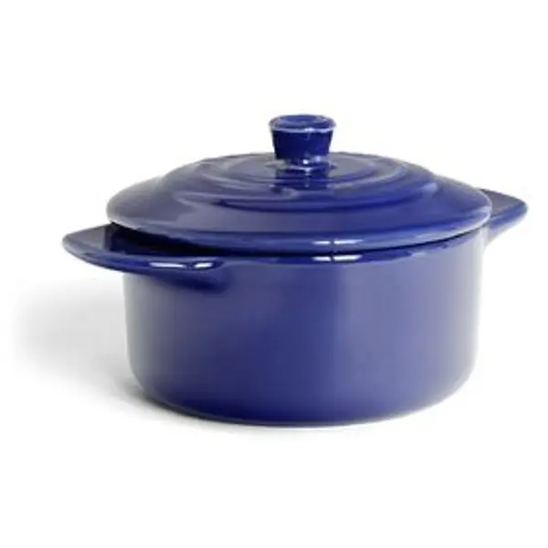 Mini cocotte individuelle en céramique avec couvercle (2 modèles)