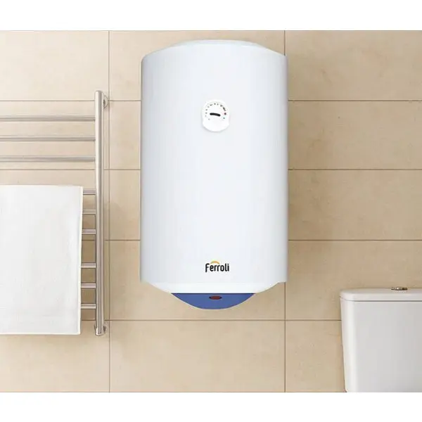 Chauffe-eau électrique 50 L vertical 1500 W thermostat mécanique avec sonde