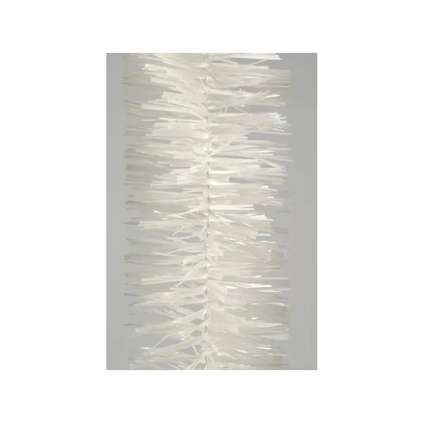 En Plastique Guirlande Brillante Blanche 75Mmx2.7M Blanc - LUMINEO