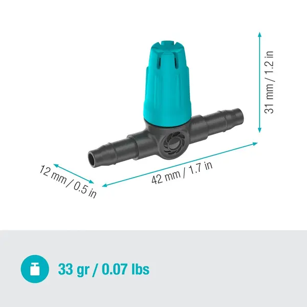 Asperseurs en ligne pour l'irrigation flexible de petites surfaces - Boîte de 10 pièces - GARDENA