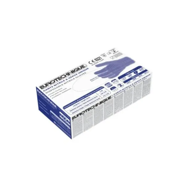 Gants nitrile usage unique- EUROTECHNIQUE 59