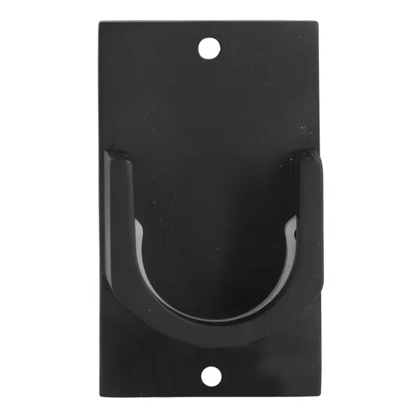 Lot de 2 naissances tringle à rideau Atelier, 28 mm noir mat MOBOIS - MOBOIS