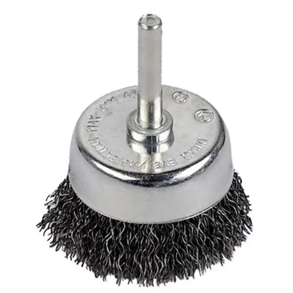 Brosse métallique rotative soucoupe Ø 70 mm - Kreator