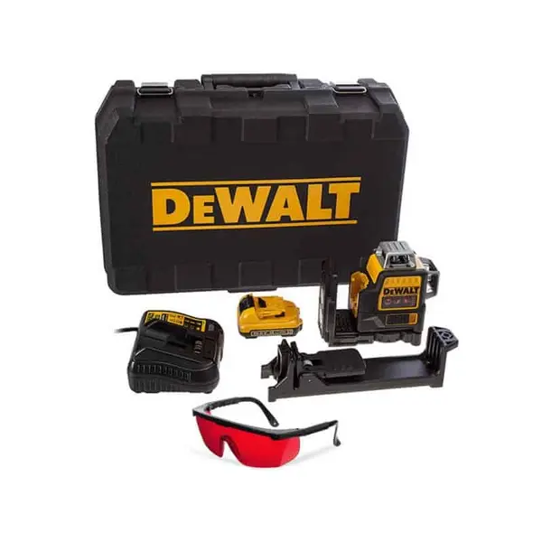 DEWALT Laser auto 3 plans multilignes rouge 12V XR Li-ion - DCE089D1R