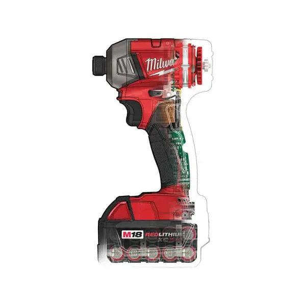MILWAUKEE Visseuse à chocs 1/4" 18V Solo - M18 FQID-0X - 4933459187