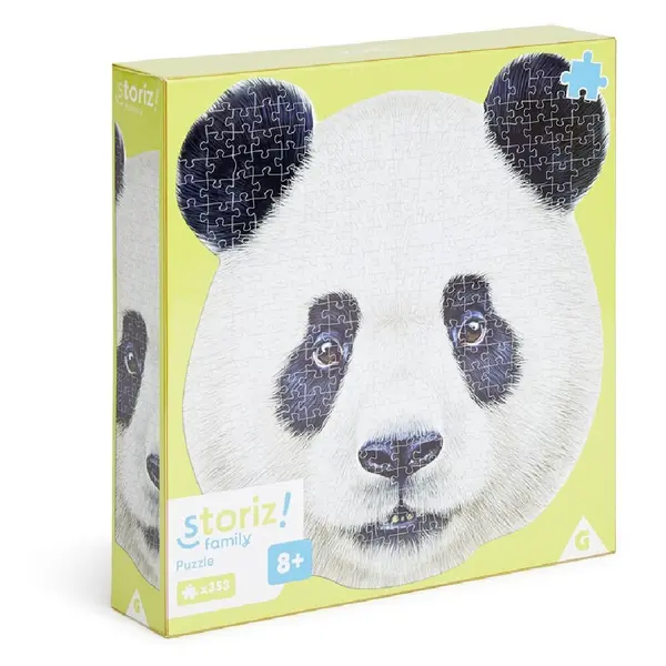 Puzzle enfant 353 pièces tête de panda