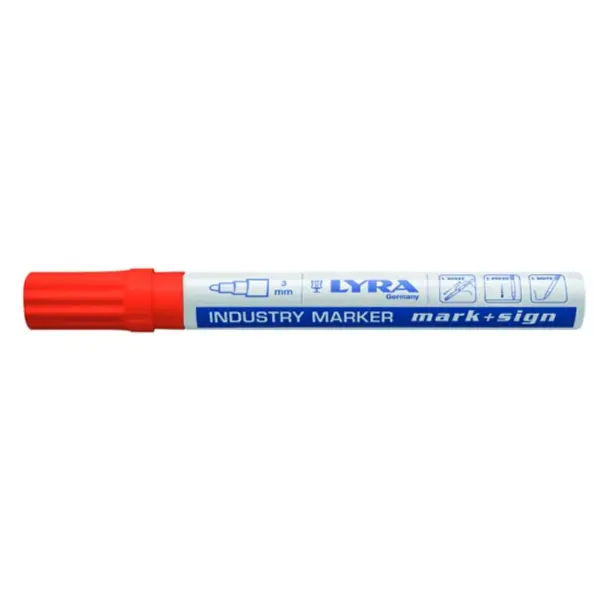 Marqueur peinture rouge Lyra