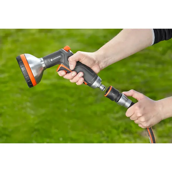 Raccord d'arrosage aquastop Premium pour tuyau Ø 15 mm - GARDENA