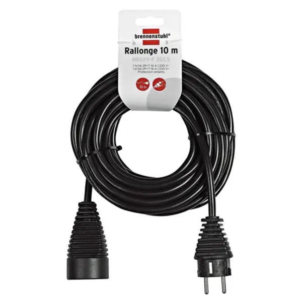 Rallonge Pro 16A/230V 10M H07Rn-F 3G1,5 Brennenstuhl