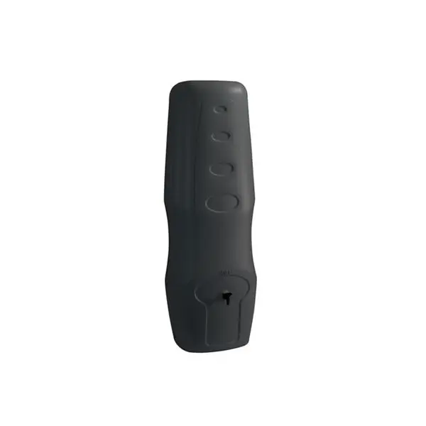 Récupérateur eau de pluie 400 L rectangulaire anthracite 182 x 60 x 52 cm