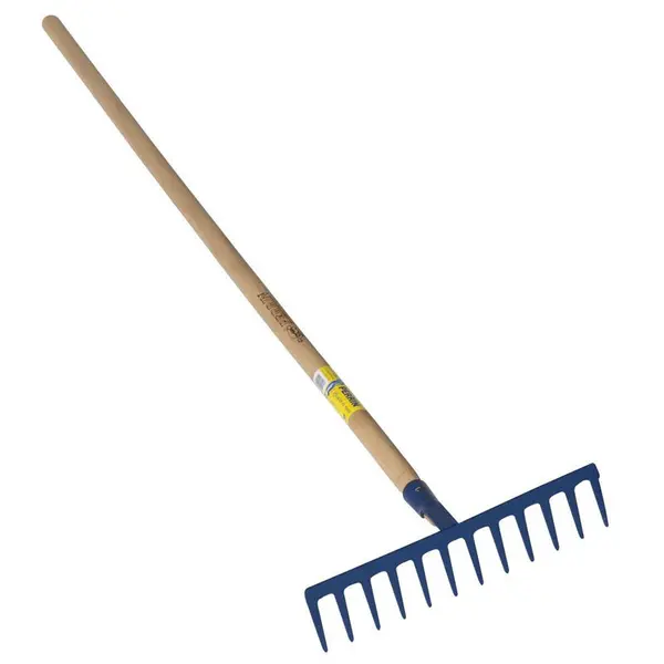 Râteau forgé 16 dents droites manche 1,65 m - PERRIN