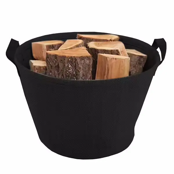 Panier à bûches - Teahupo - noir - LE MARQUIER