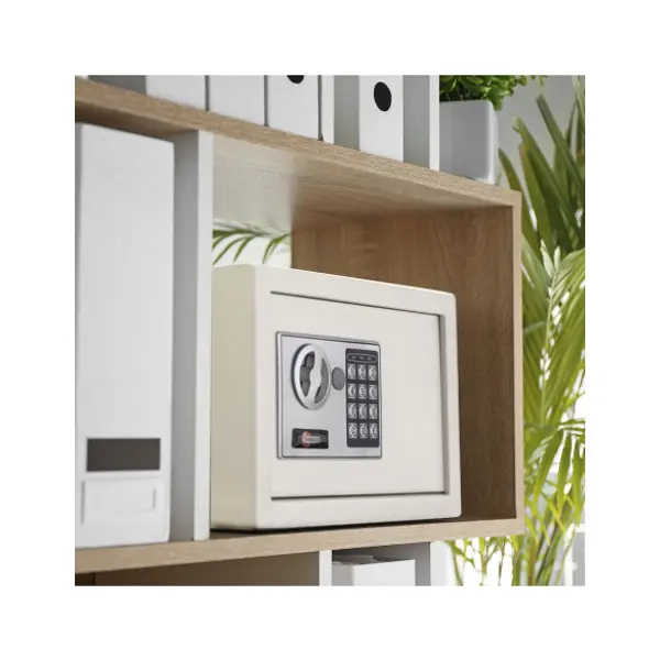 Coffret de sécurité à poser Vincennes, fermeture électronique à code, 2 pênes, 9L - THIRARD