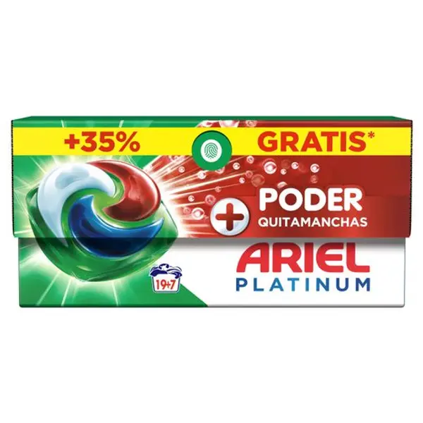 Ariel 3en1 Pods (19+7 D) Platinum Poder