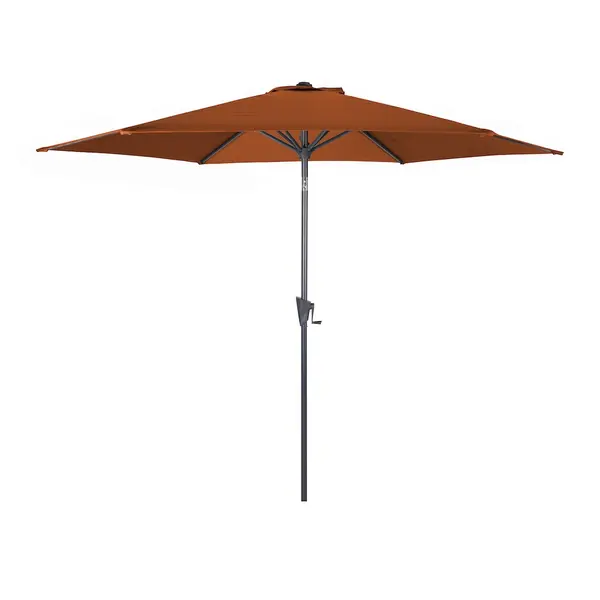 Parasol droit - TILT - Aluminium époxy - Acier - Ø300 - Amande - PROLOISIRS