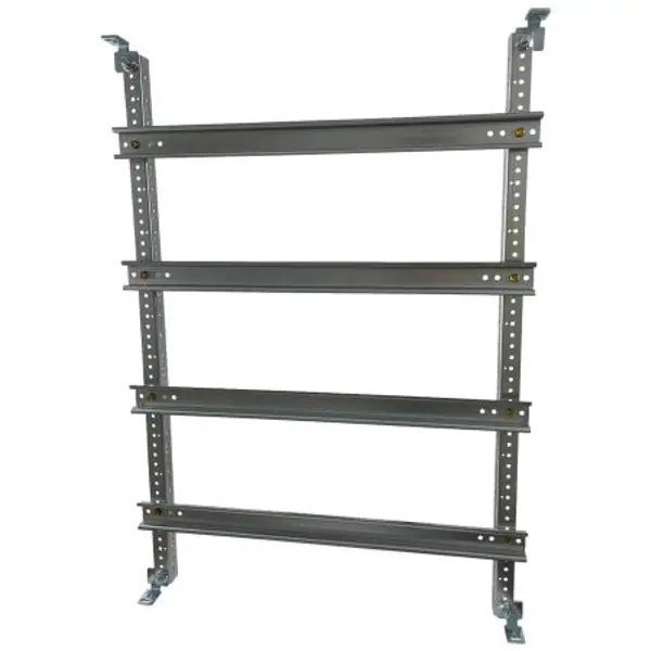 Chassis modulaire 88 modules pour coffret polyester ABB Aria 75 - 4 rangées de 22 modules
