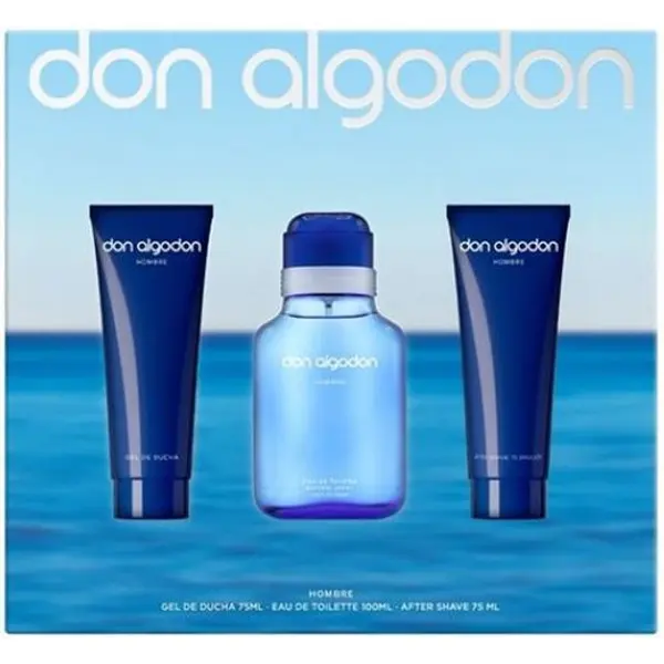 Don Algodon Set Hombre(Col.100+Afte+Gel)
