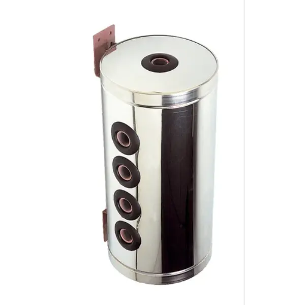 Bouteille de mélange jacquette inox