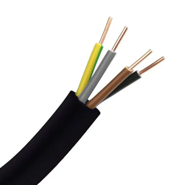 Câble rigide R2V 4G4 - Couronne 50m, 100m ou au mètre