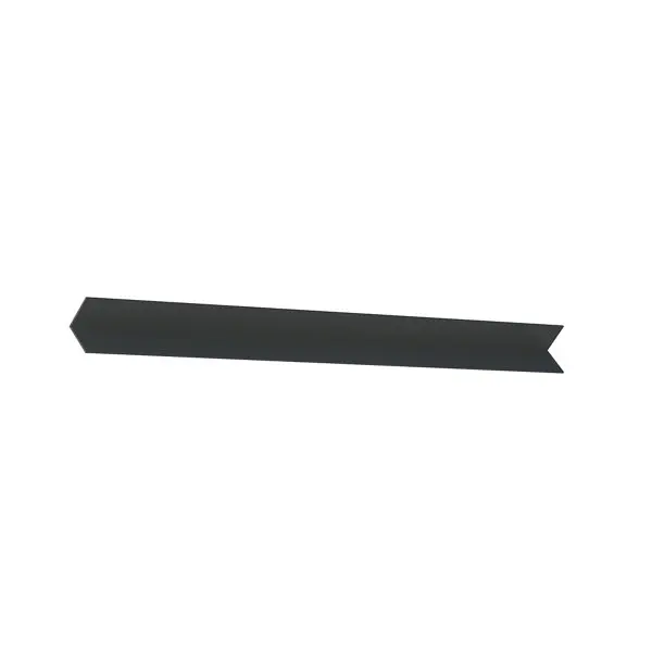 Habillage fenêtre alu coulissant - Gris - 3,5 x 3,5