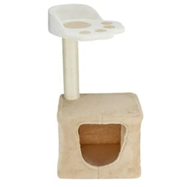 Arbre à chat 1 griffoir 2 couchages 30x35xH65cm (2 modèles)