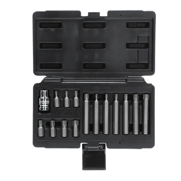 Coffret de 15 embouts de vissage TORX® 1/2'', T20 à T55