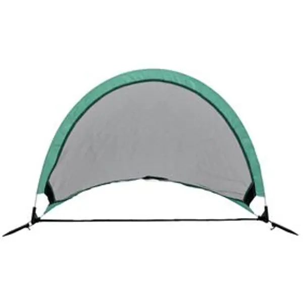 Cage de football pliable avec sac de transport 120xH60cm vert