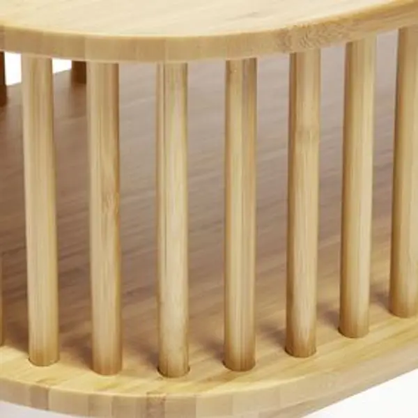 Console Gaïa bambou naturel - L100xP30xH80cm