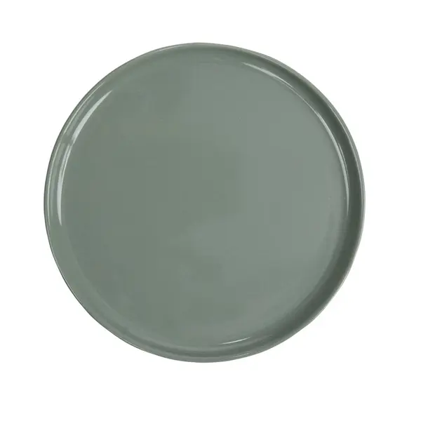 Assiette à dessert ronde Nordic porcelaine vert Ø22cm