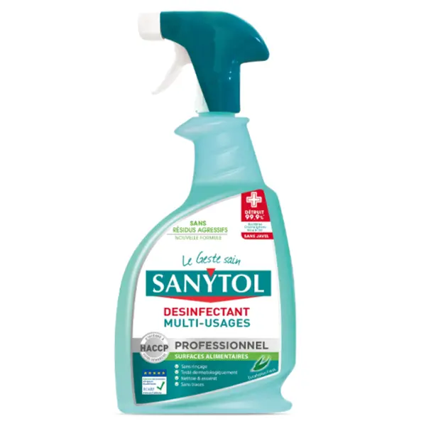 Désinfectant multi-usage Eucalyptus 750ml Sanytol