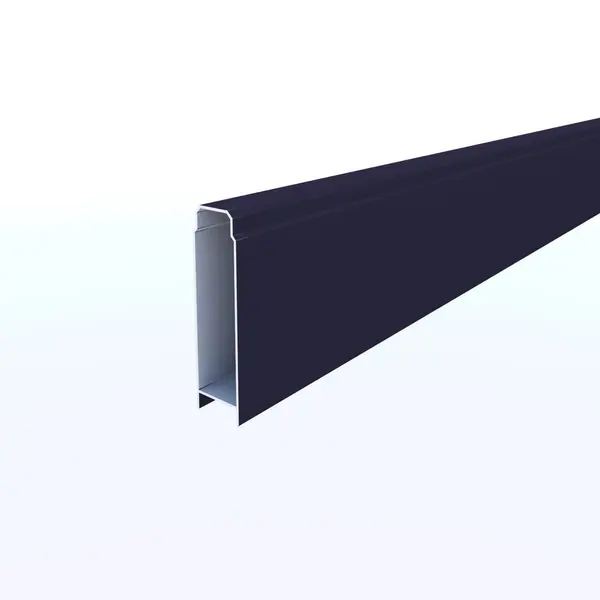 Lame De Clôture Aluminium Pleine Klos'Up Gris Zinc, H.9 X L.145 Cm - KLOS UP
