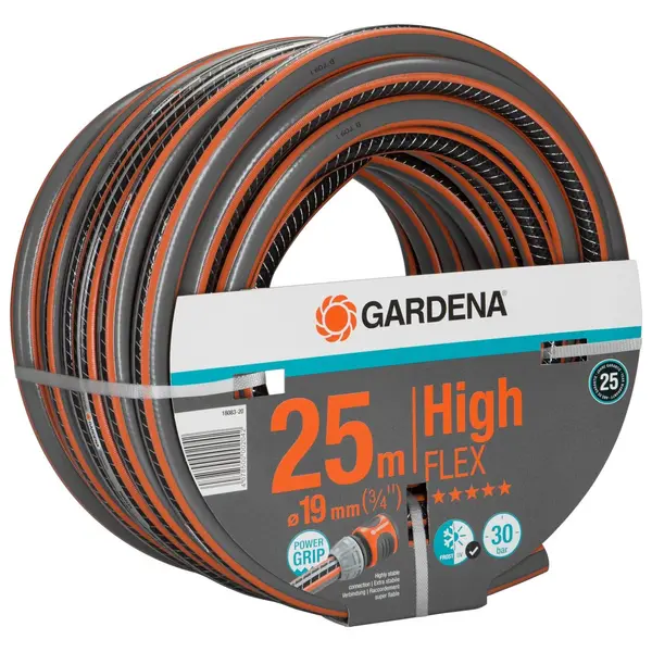 Tuyau d'arrosage HighFlex Ø 19 mm - 25 m - GARDENA