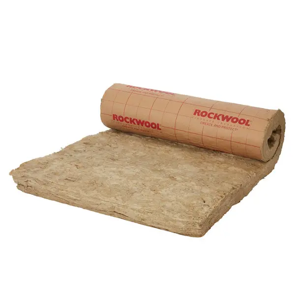Laine de roche 200mm R:5,10 - 2,4m x 1,2m - Rouleau kraft - Rockwool