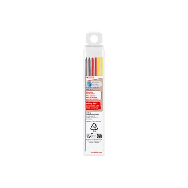 Mine Pour Porte-Mine De Precision Graphite 8881 Set De 6 Edding