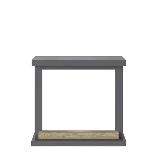 Habillage de cheminée pour Powerflame modèle Hagen - Gris uni - TAGU