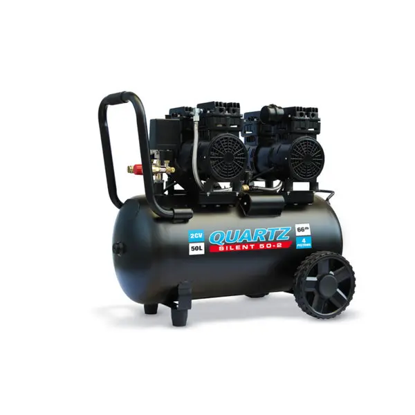 Compresseur silencieux 50 L - 8 bar et 2 CV