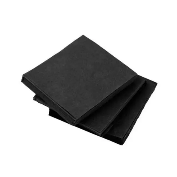 Servilleta Coctel 3capas 25x25 40u Negra