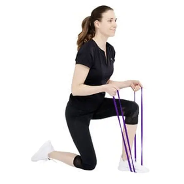 Élastique fitness force 11 à 29 violet