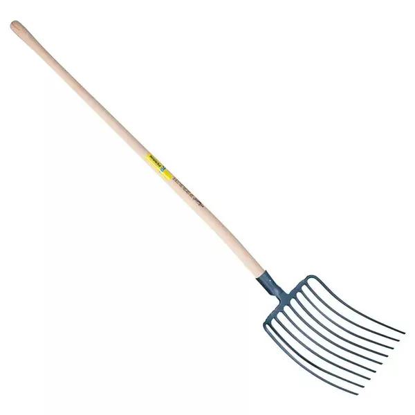 Fourche a cailloux douille 9 dents emmanché - PERRIN