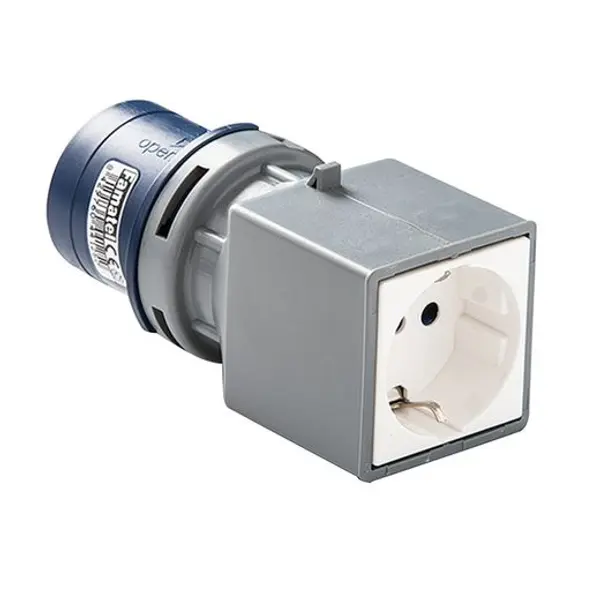 Adaptador Clavija 2P+T Base 2P+Ttl