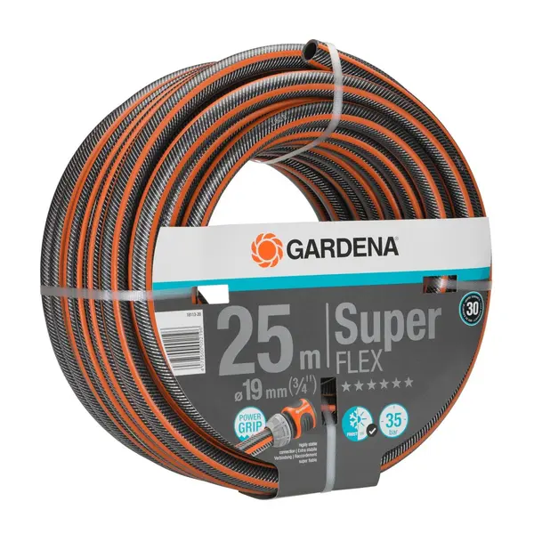 Tuyau d'arrosage SuperFlex Ø 19 mm - 25 m - GARDENA
