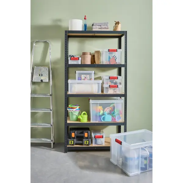 Boite de rangement clip'n store 2.5l transparent - SUNDIS