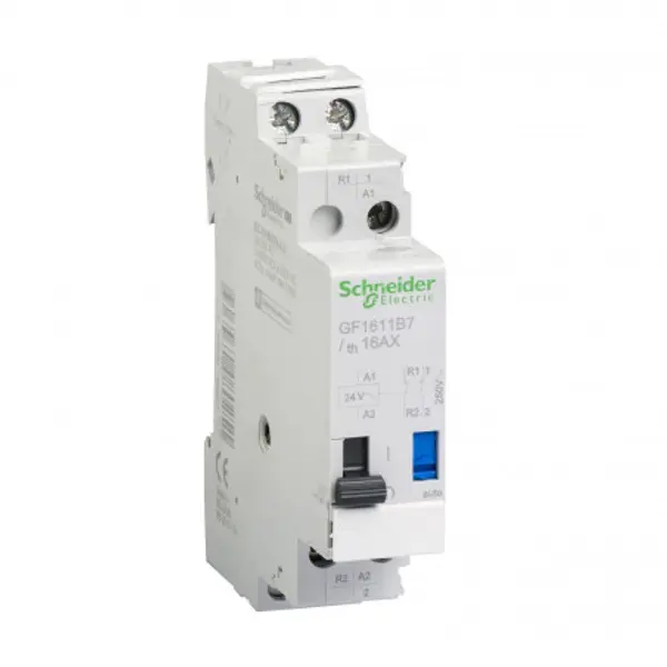 GF1611B7 Schneider - Télérupteur - bobine 24V 50/60Hz - 1O+1F 16A - TeSys GF16