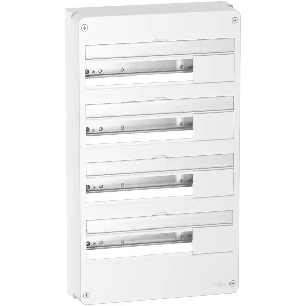 Coffret - Resi9 - 4 rangées de 18 modules - Schneider Electric - R9H18404