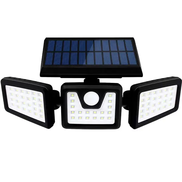 Projecteur solaire LED avec détecteur de mouvement 800 lm IP44