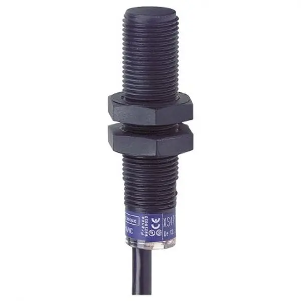 XS4P12MA230 Schneider XS détecteur inductif plastique M12 L54mm non noyable Sn4mm AC/DC NO - 2m Telemecanique