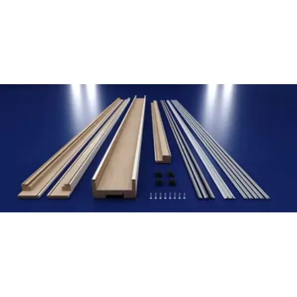 Kit d'habillage XPRESS - Prépeint blanc - Scrigno - 1 vantail - largeur 1000 mm - cloison finie de 90 mm enduit - et 100 mm plaque de plâtre