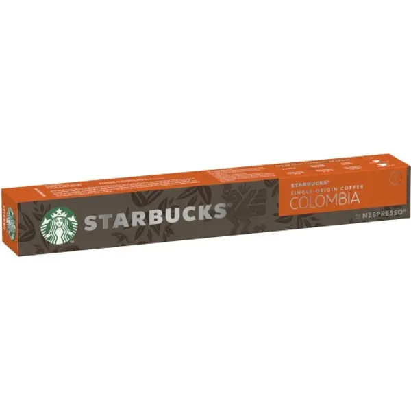 Capsules compatibles nespresso Starbucks colombia intensité 7